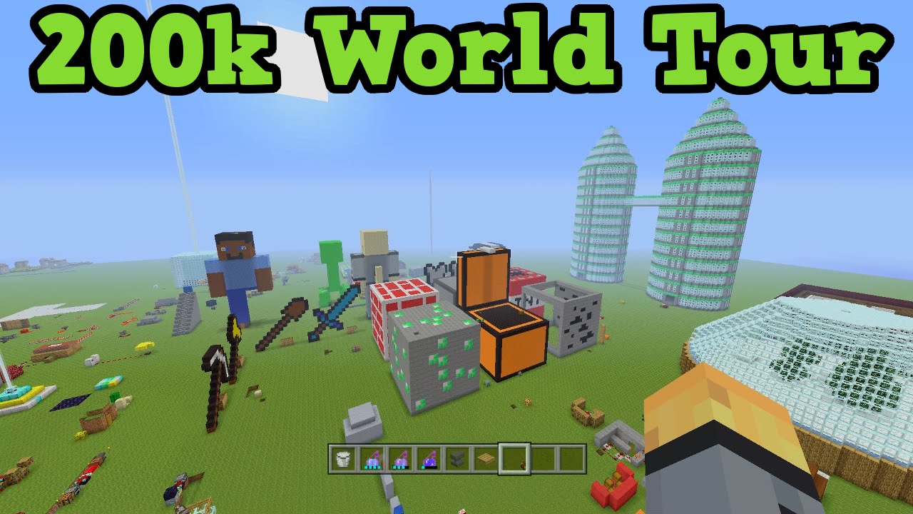 Minecraft Xbox Video World World Tour 200k Special