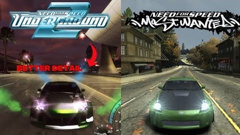 NFS Underground 2 VS NFS Most Wanted | Which Is Better!