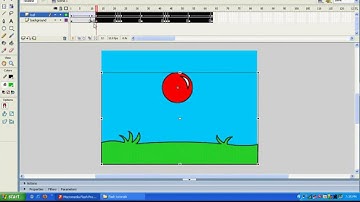 How To Make A Bouncy Ball In Flash CS4/CS3/8/MX 2004