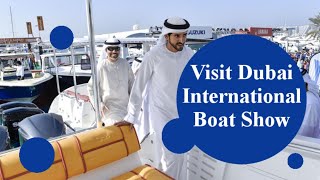 Fazza visits Dubai International Boat Show | Crown Prince Of Dubai