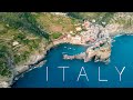 Beautiful aerial Italy: Tuscany to Portofino. Drone 4K Travel Video