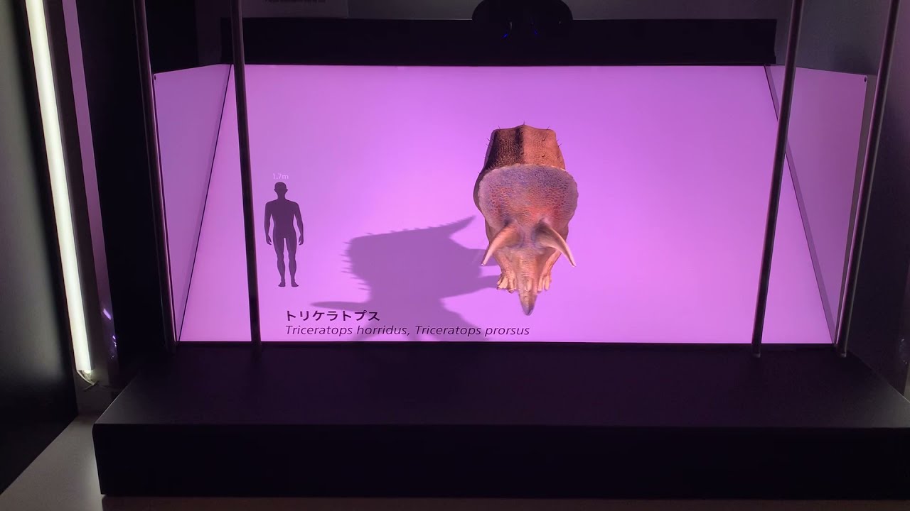 ソニー恐竜博17日開幕。8K空間再現ディスプレイとCrystal LEDで恐竜の