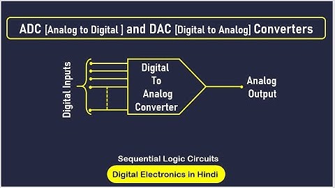 Introduction to ADC and DAC || Analog to Digital Converter || Digital to Analog Converter