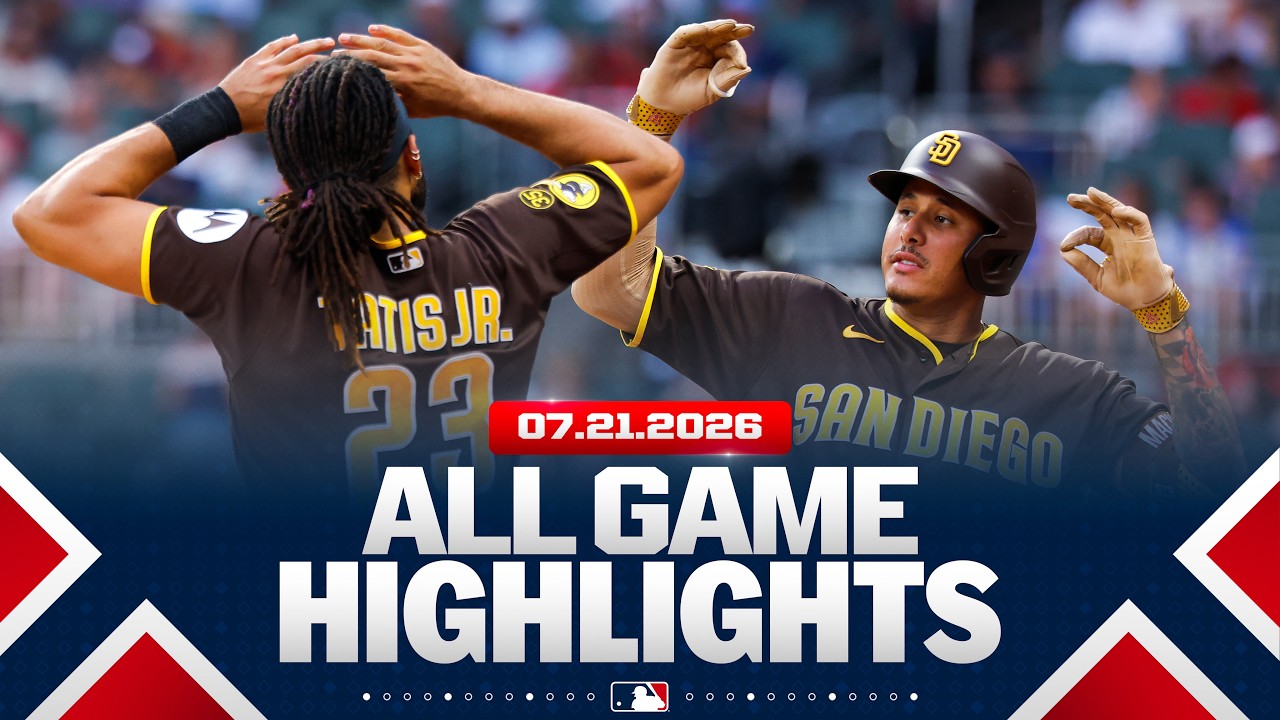 Highlights from ALL GAMES on 7/21 (Machado homers twice, Muncy climbs Dodgers' HR list and MORE!)