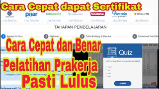 Pada video cara pelatihan prakerja cepat selesai, lulus, sertifikat,
insentif cair ini calon guru menyajikan tutorial mengikuti pelati...