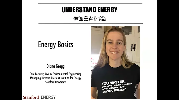 Energy Basics Lecture | Diana Gragg | Stanford Understand Energy