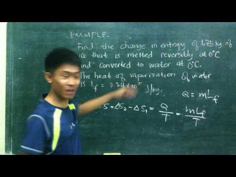 Entropy(chapter 20) Sample