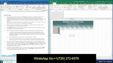 Excel Module 3 SAM Project B MedSight Instruments   Excel Module 3 SAM Project 1b