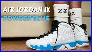 Air Jordan 9 Powder Blue | Review & On Feet