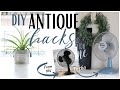 DIY Antique Hacks ~ Vintage Home Decor ~ DIY Vintage Decorations ~ Painted Glass