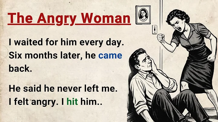 Learn English through Stories Level 3 ⭐ The Angry Woman - Emotional English Story for Listening