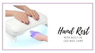 LED Nail Lamp w/ Arm Rest! How cool?