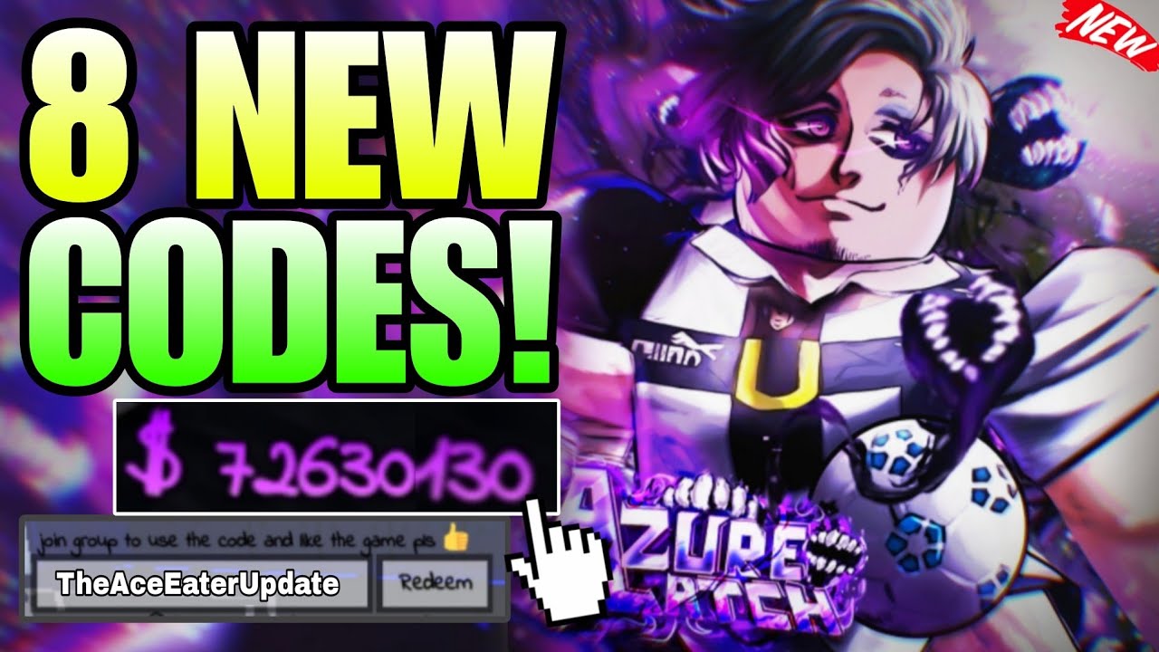 NEW CODES* ALL WORKING CODES FOR AZURE LATCH IN ACE EATER UPDATE