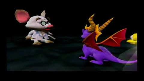 Playthrough part 26 of Spyro: Enter the Dragonfly (Gamecube) Volcano slide