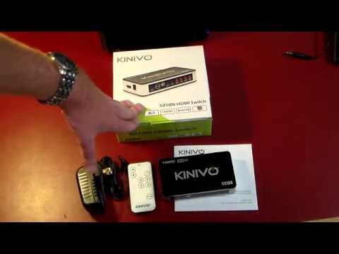 Kinivo 501BN Premium 5 Port High Speed HDMI Switch