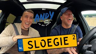 Sloegie part 2 - Bij Andy in de auto!