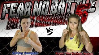 Fear No Battle 5 - Ashley Samples vs Kayla 