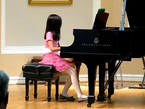 Rebecca Barker at Piano Recital, Aug 1 2009