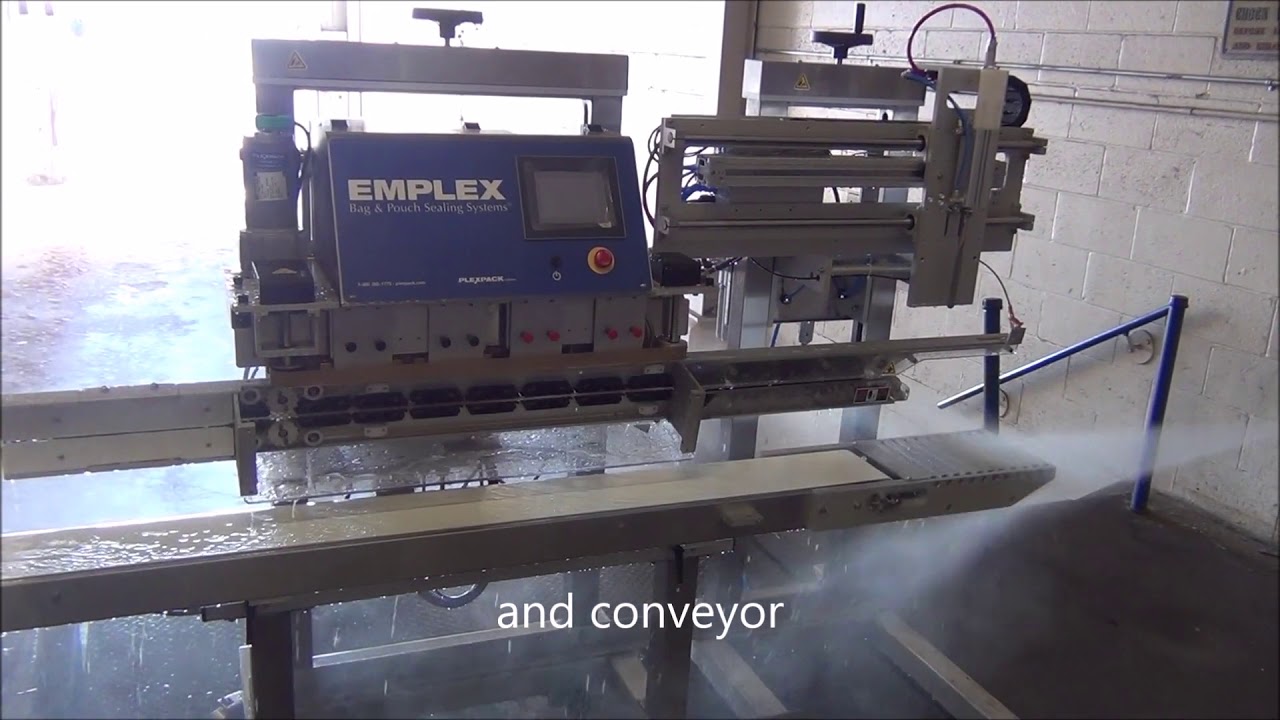 EMPLEX MPS7503 Vacuum Sealer with Nitrogen Gas Flush and Conveyor Nema