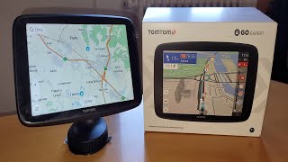 NEW TOMTOM GoExpert UNBOXING and FIRST RIEVIEW