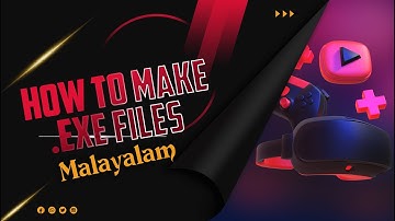 How to Make Exe file In Malayalam I Executable file