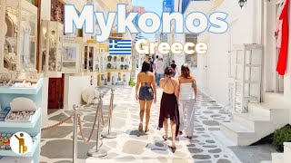 Mykonos, Greece 🇬🇷 | 4K HDR Walking Tour