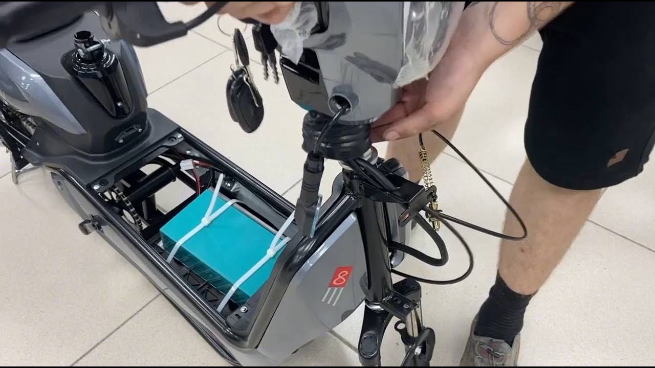 Сборка электроскутера SK8 2025. Как собрать электроскутер SK-8