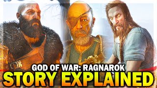 داستان خدای جنگ راگناروک به طور کامل توضیح داده شده است! (داستان کامل GOW Ragnarok Breakdown & Lore)