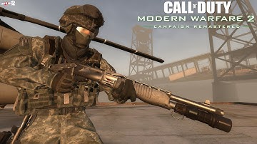 Left 4 Dead 2 SPAS-12 Call of Duty Modern Warfare 2 Campaign Remastered (SPAS) - Denny - Gameplay