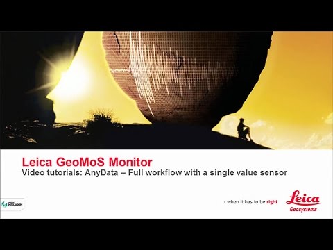 Leica GeoMoS Video Tutorial - CSV import full workflow