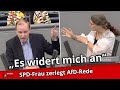 SPD-Politikerin wird im Bundestag laut und zerlegt AfD-Rede zu Moria