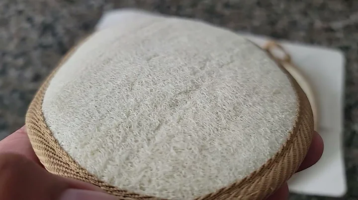 Large 5”x 7” Natural Loofah Sponge Exfoliating Body Scrubber Review