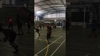 Zerman Play Volleyball 20221219 Monday At Kuching High School Warming Up