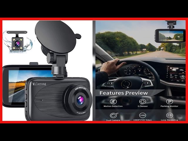 SSONTONG A9 FRONT AND REAR DASH CAM REVIEW - SSONTONG DASH CAM