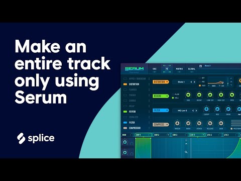 Making an entire track only using Serum (FREE presets + project file)