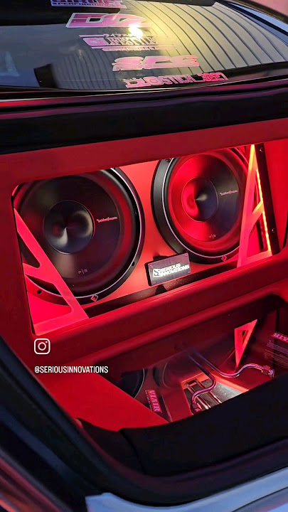 cool trunk setup! #caraudio