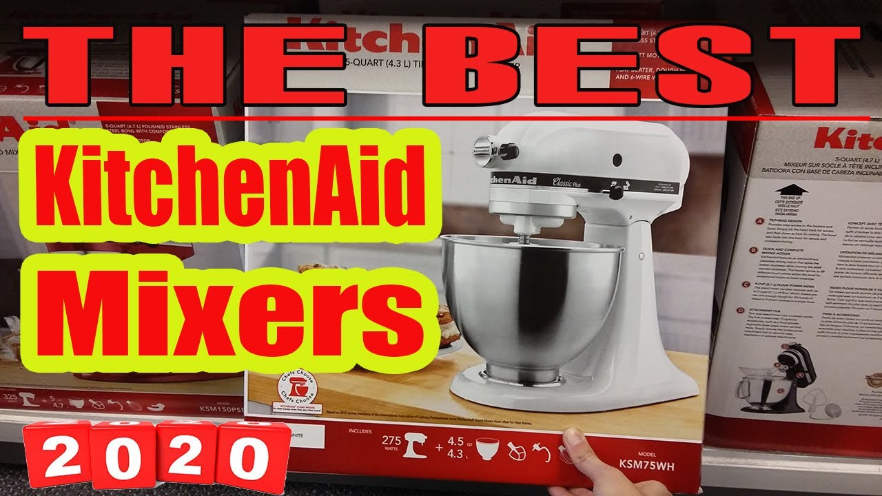 TOP 5 Best KitchenAid Mixers 2020 YouTube