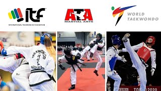 Different Taekwon-do Organisations + Styles Explained / ITF - WT - ATA comparison screenshot 3