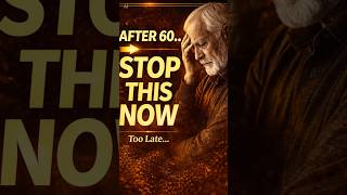 7 Things You Must Stop After 60 (Most People Don’t Know).