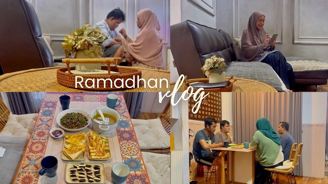 #ramadhanvlog RUTINITAS IRT SELAMA RAMADHAN/TAKJIL SEHAT KURMA DAN KEJU/RAMADHAN MENYATUKAN KELUARGA