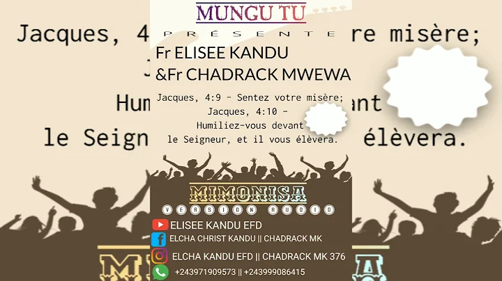 MIMONISA BY ELISEE KANDU & CHADRACK MWEWA