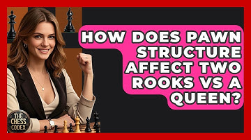 How Does Pawn Structure Affect Two Rooks Vs A Queen? - The Chess Codex