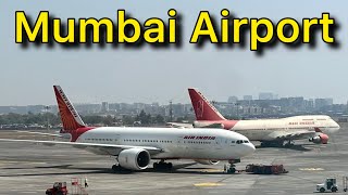 Flight Takeoff at Terminal 2 Mumbai Airport