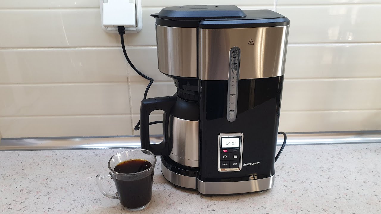 Silvercrest Coffee Machine SKMD 1000 A1 Unboxing Testing - YouTube
