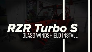 How To Install A SuperATV Glass Windshield On A Polaris RZR Turbo S