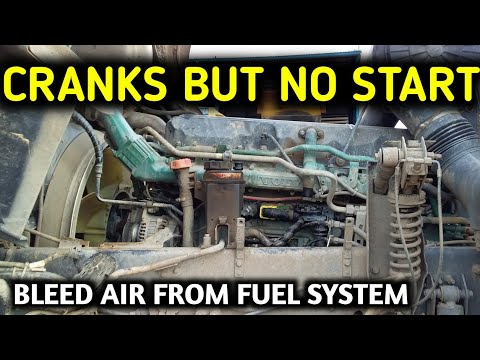 Bleed Air From Fuel System on Volvo Trucks FM 370 - Volvo D11 Engine