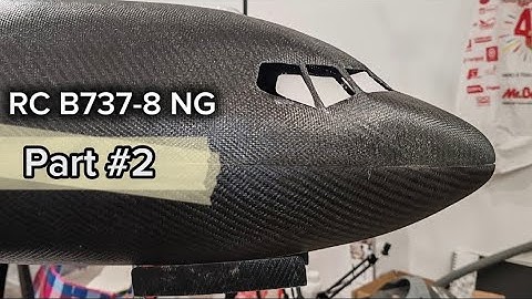 Building RC Boeing 737-800 NG | Part 2 : Making the Real Fuselage with Carbon Fiber