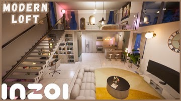 InZOI | Building a Modern Loft | Full Build & Tour