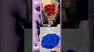 99% Can’t Decide 🤯 Lora vs Lily #choose #gift #followme #flowers #aesthetic #fashion #trending #vs