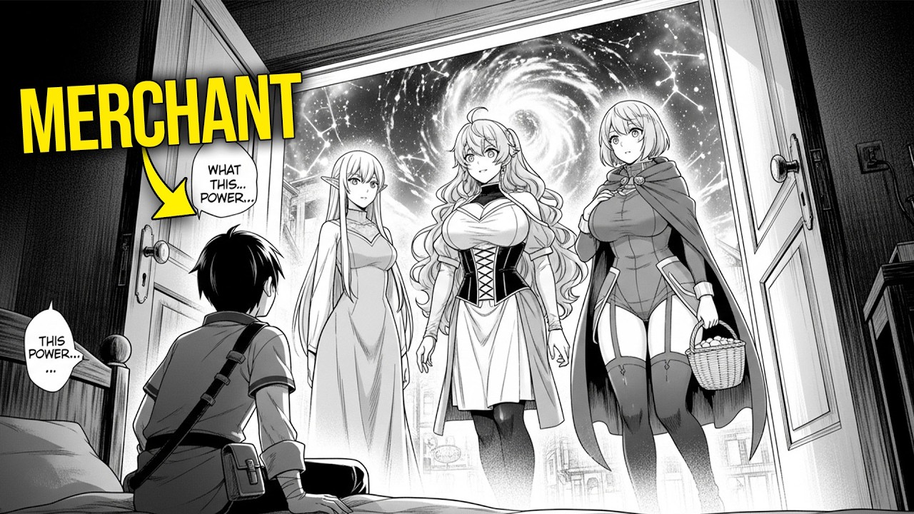 Isekai'd Merchant Travels Between Worlds Gathering Supplies & Lives A Rich Slow Life - Manga Recap
